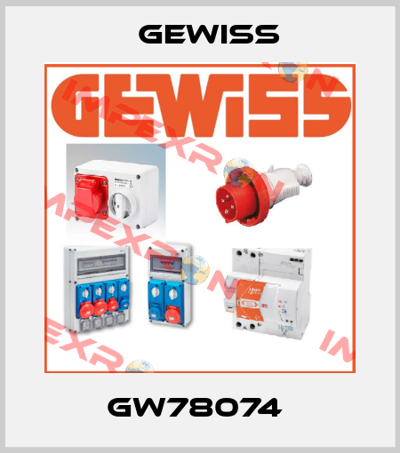 GW78074  Gewiss