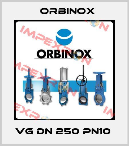 VG DN 250 PN10  Orbinox