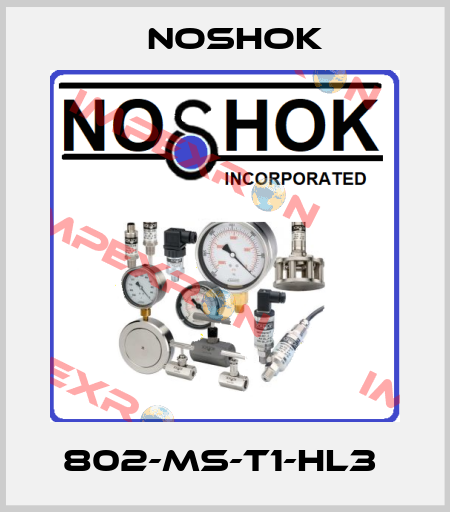 802-MS-T1-HL3  Noshok