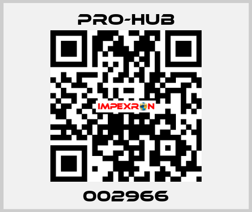 002966 Pro-Hub