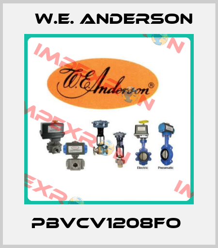 PBVCV1208FO  W.E. ANDERSON