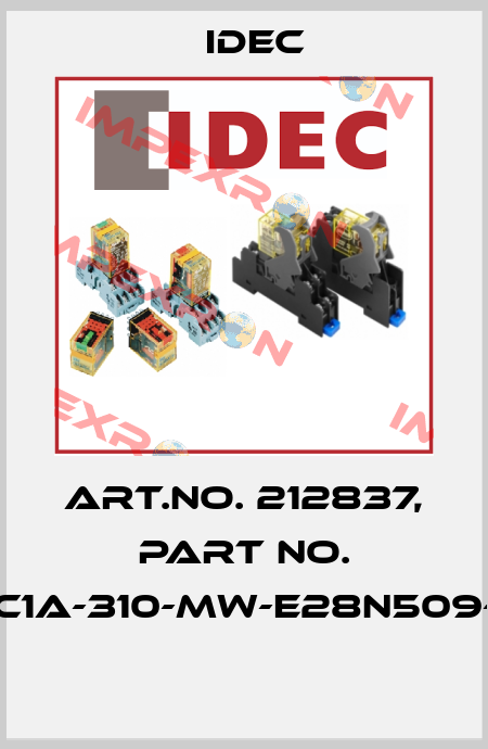 Art.No. 212837, Part No. EC1A-310-MW-E28N509-7  Idec