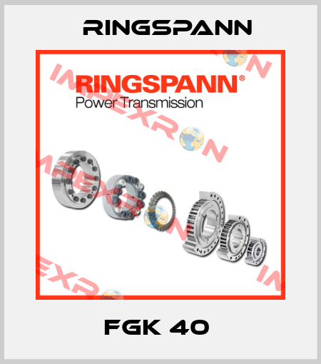 FGK 40  Ringspann