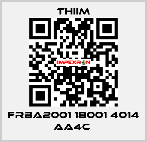 FRBA2001 18001 4014 AA4C  Thiim