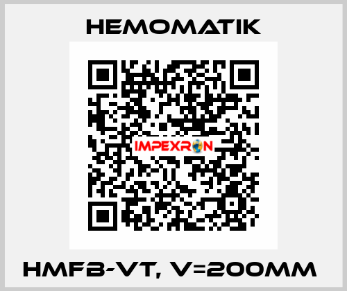 HMFB-VT, V=200MM  Hemomatik