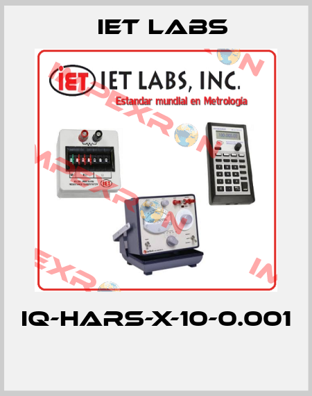 IQ-HARS-X-10-0.001  IET Labs