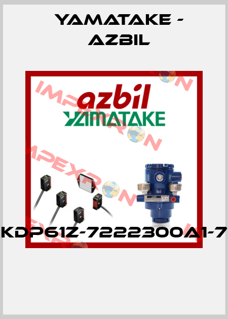 KDP61Z-7222300A1-7  Yamatake - Azbil