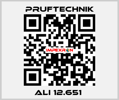 ALI 12.651  Pruftechnik