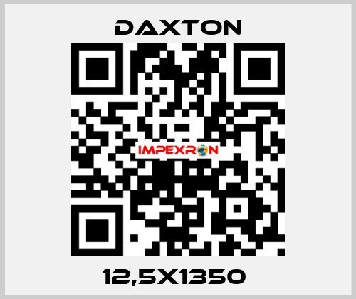 12,5X1350  DAXTON