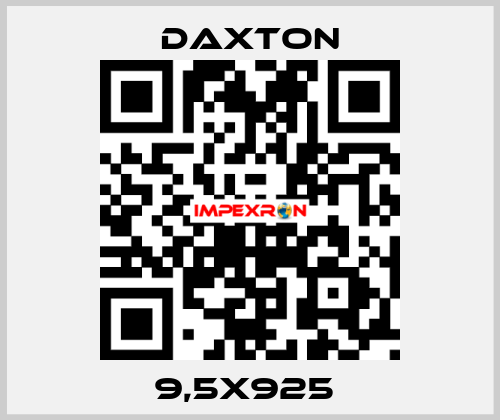 9,5X925  DAXTON