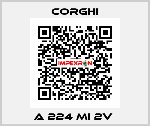A 224 MI 2V  Corghi