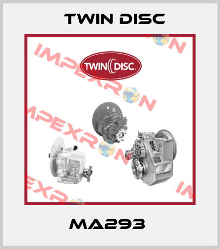 MA293  Twin Disc
