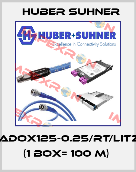 RADOX125-0.25/RT/LITZE (1 box= 100 m)  Huber Suhner