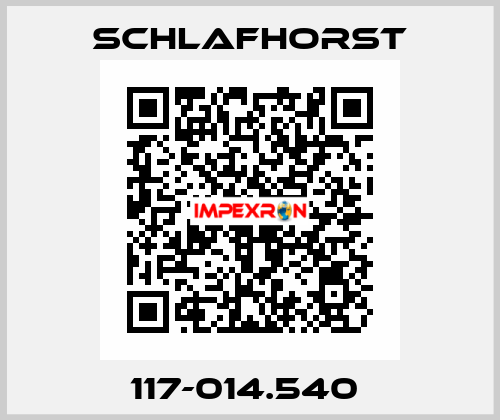 117-014.540  Schlafhorst