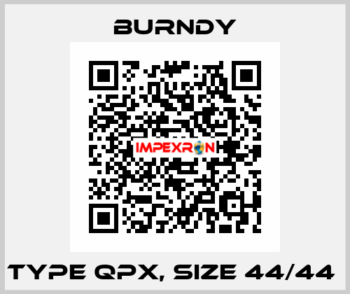 Type QPX, Size 44/44  Burndy