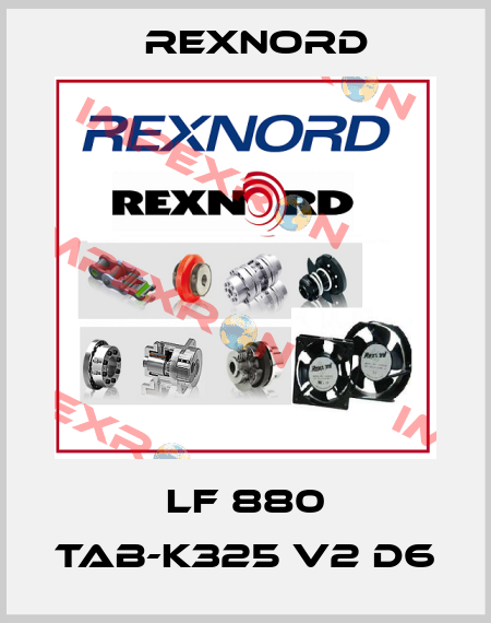 LF 880 TAB-K325 V2 D6 Rexnord