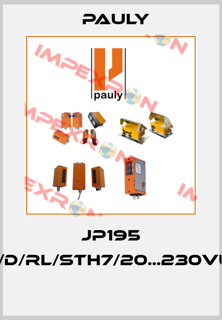 JP195 /R/d/rl/stH7/20...230VUC  Pauly