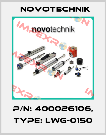 P/N: 400026106, Type: LWG-0150 Novotechnik