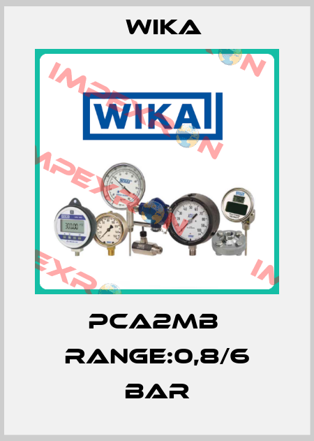 PCA2MB  Range:0,8/6 bar Wika