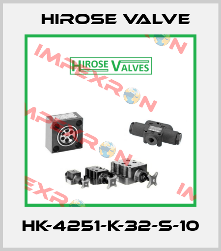 HK-4251-K-32-S-10 Hirose Valve