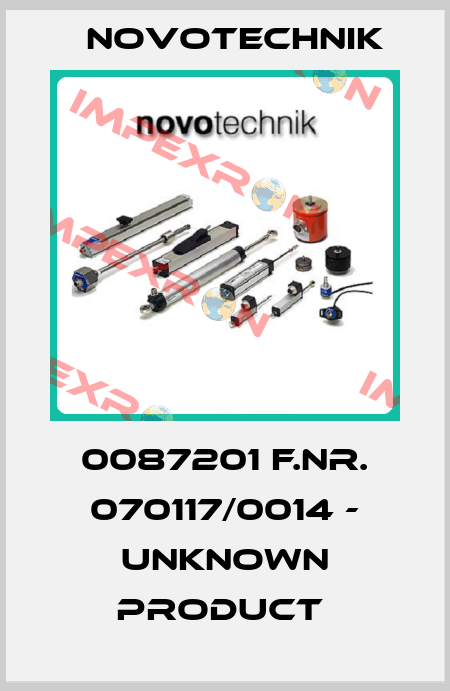 0087201 F.NR. 070117/0014 - UNKNOWN PRODUCT  Novotechnik