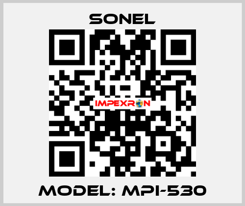 Model: MPI-530 Sonel