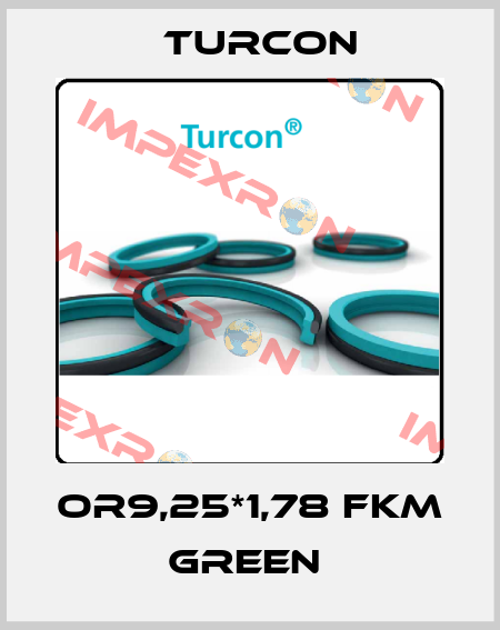 OR9,25*1,78 FKM GREEN  Turcon