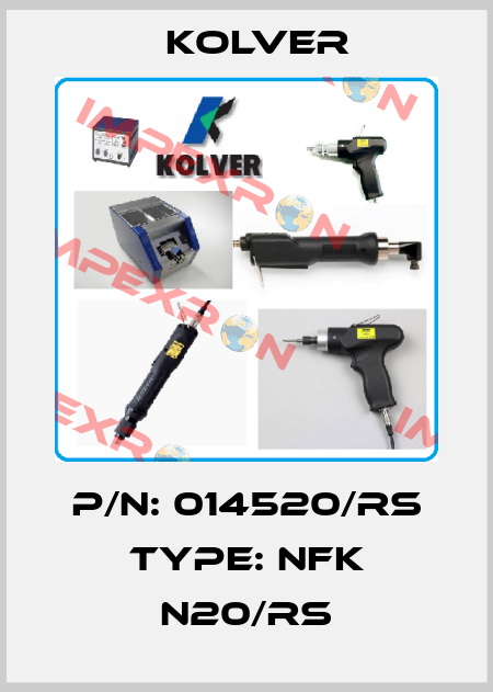 P/N: 014520/RS Type: NFK N20/RS KOLVER
