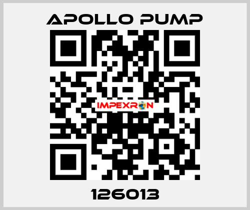 126013 Apollo pump