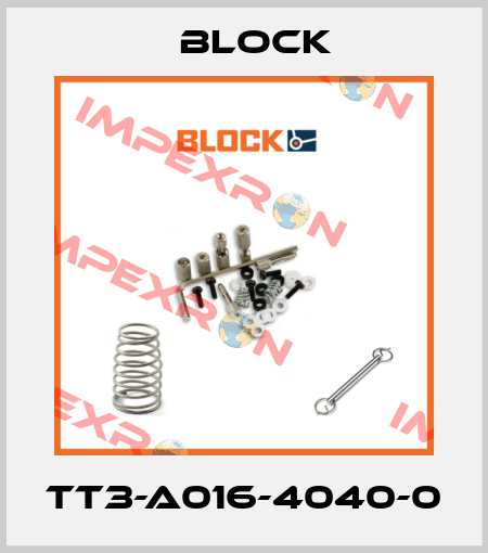 TT3-A016-4040-0 Block