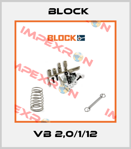 VB 2,0/1/12 Block