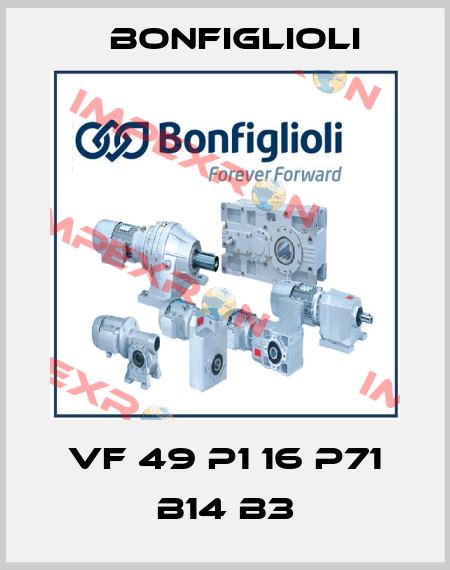 VF 49 P1 16 P71 B14 B3 Bonfiglioli