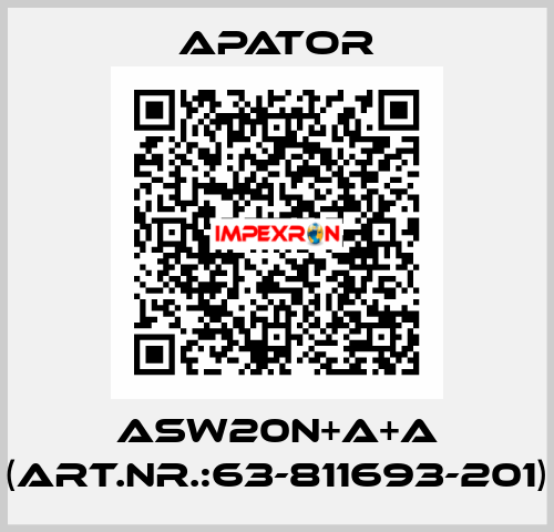 ASW20N+A+A (Art.Nr.:63-811693-201) Apator