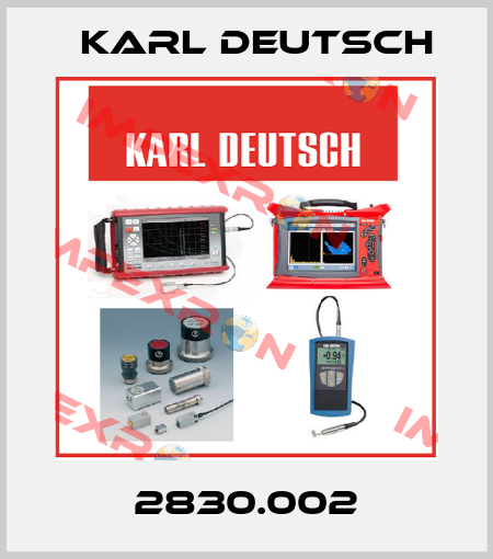 2830.002 Karl Deutsch