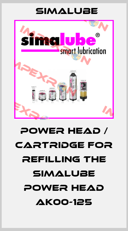 power head / cartridge for refilling the simalube power head AK00-125 Simalube