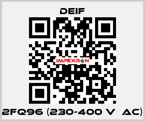 2FQ96 (230-400 V  AC) Deif