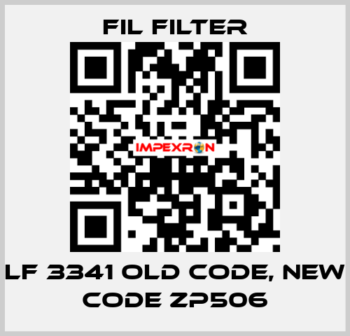 LF 3341 old code, new code ZP506 Fil Filter