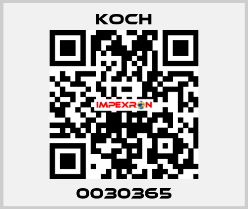 0030365 KOCH