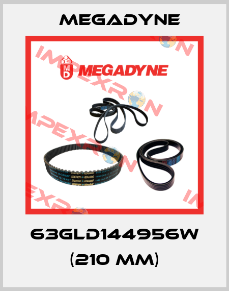 63GLD144956W (210 mm) Megadyne