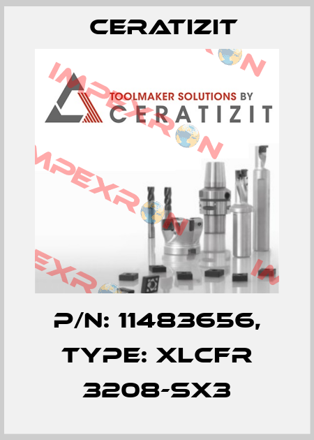 P/N: 11483656, Type: XLCFR 3208-SX3 Ceratizit