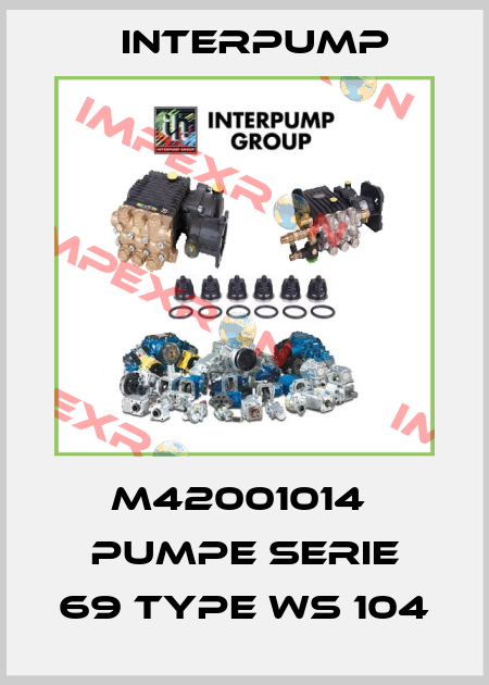 M42001014  Pumpe Serie 69 Type WS 104 Interpump