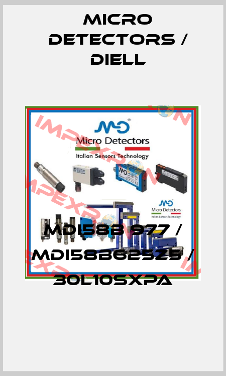 MDI58B 977 / MDI58B625Z5 / 30L10SXPA
 Micro Detectors / Diell