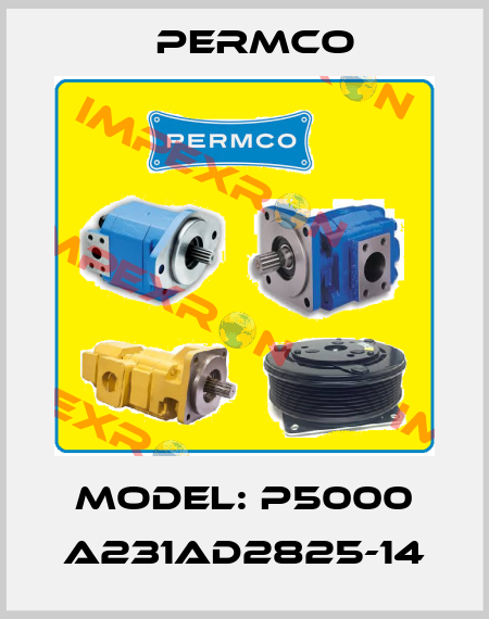 Model: P5000 A231AD2825-14 Permco