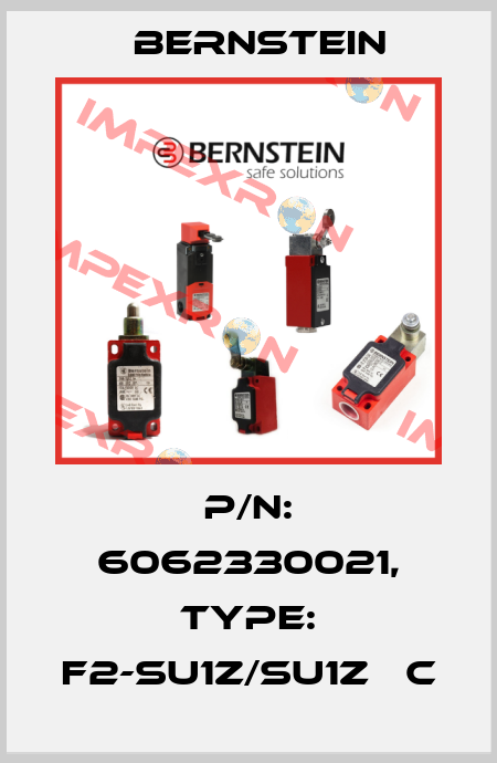 P/N: 6062330021, Type: F2-SU1Z/SU1Z   C Bernstein