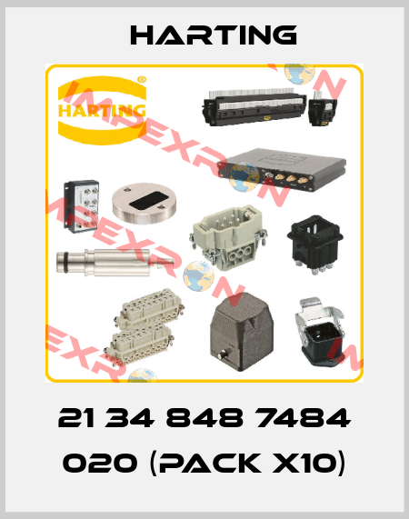 21 34 848 7484 020 (pack x10) Harting