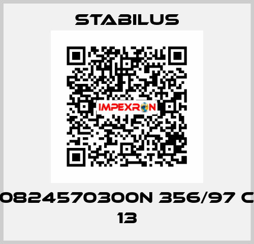 0824570300N 356/97 C 13 Stabilus