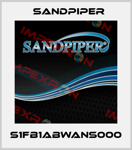 S1FB1ABWANS000 Sandpiper