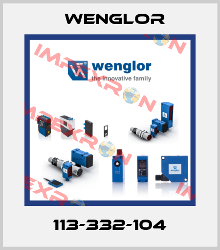 113-332-104 Wenglor
