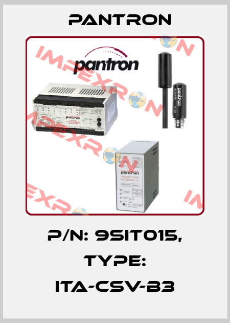 p/n: 9SIT015, Type: ITA-CSV-B3 Pantron