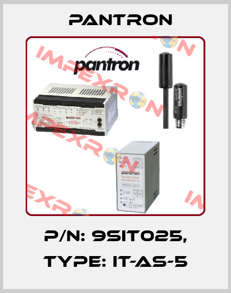 p/n: 9SIT025, Type: IT-AS-5 Pantron